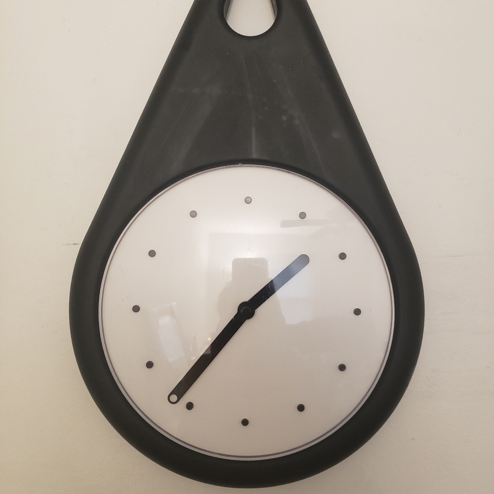 Modern Black Wall Clock